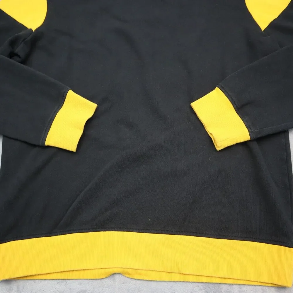 Disney Sweatshirt Boys XL Black Crew Neck Long Sleeve Graphic Print Pullover